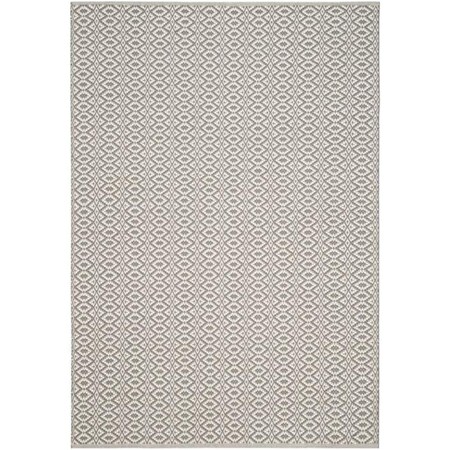 Safavieh 9 x 12 ft. Large Rectangle Montauk Hand Woven RugIvory & Grey MTK716A-9